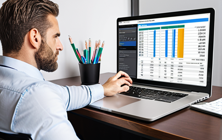 **

A confident professional sitting across a desk from a hiring manager, engaged in a salary negotiation. The scene is bright and professional, with a spreadsheet showing industry salary data visible on the negotiator's laptop. Emphasize preparation and confidence.

**