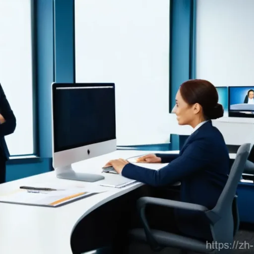 지방행정사 자격증에 대한 대중의 관심 - **Prompt:** A diverse group of professional administrative staff, dressed in smart business attire, ...