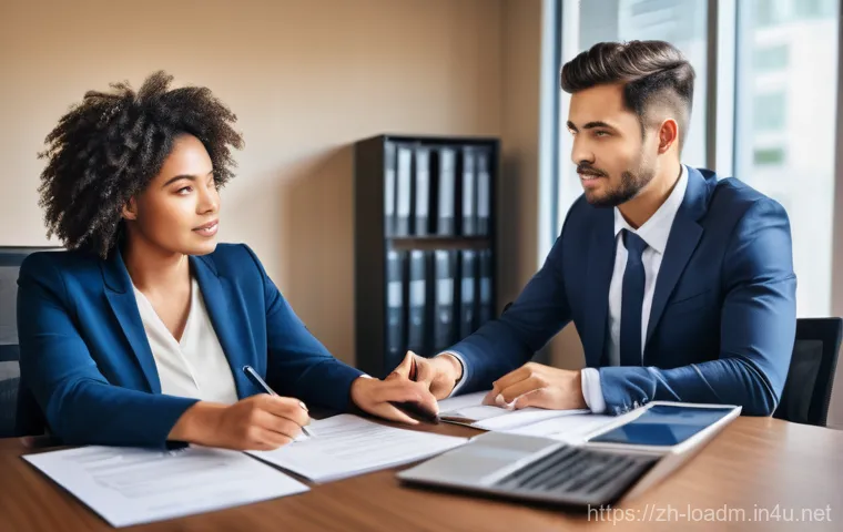 지방행정사 자격증에 대한 대중의 관심 - **Prompt:** A modern administrative professional, a woman in her late 30s wearing a chic business su...