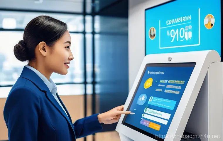 지방행정사 초보자 가이드 - **Prompt:** A vibrant and modern government service center, bustling with diverse citizens of variou...